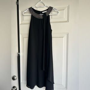 BNWT Rickis Black A Line Chiffon Flowy Holiday Dress size 0